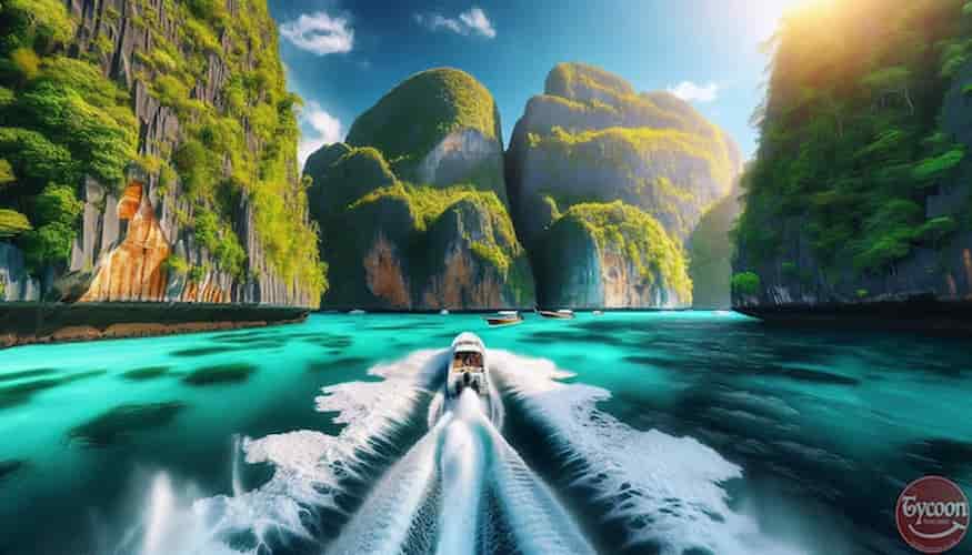 Phuket Phi Phi Island,Maya Bay with Lunch by Speedboat + Pick Up + Drop Off